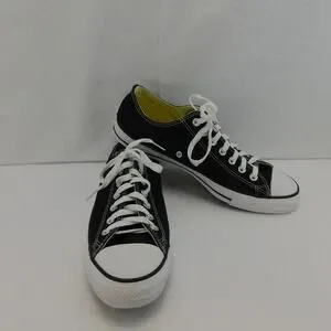 Converse Black Unisex Chuck Taylor All Star Men\'s Size 10 Womens Size 12 New Converse; Unisex Chuck Taylor All Star Low Top Canvas  main image 2